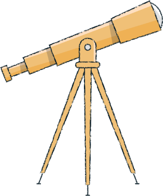 Illustration - telescope.