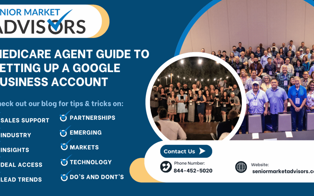 Can a licensed Medicare agent make a google business account
